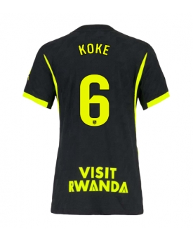 Billige Fotballdrakt Atletico Madrid Koke #6 Replika Bortedrakt Dame 2026-27 Kortermet Billige Fotballdrakt Atletico Madrid Koke #6 Replika Bortedrakt Dame 2026-27 Kortermet